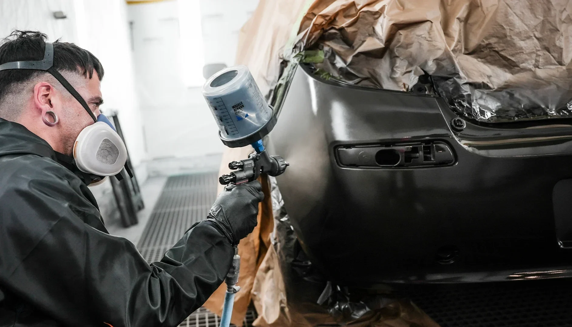 reprartion peinture carrosserie Pontivy Postic Automobiles